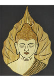 Handcrafted-Sikki-grass-Budhha-Painting