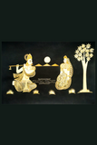 Handcrafted-Sikki-grass-Radha-Krishna-Painting