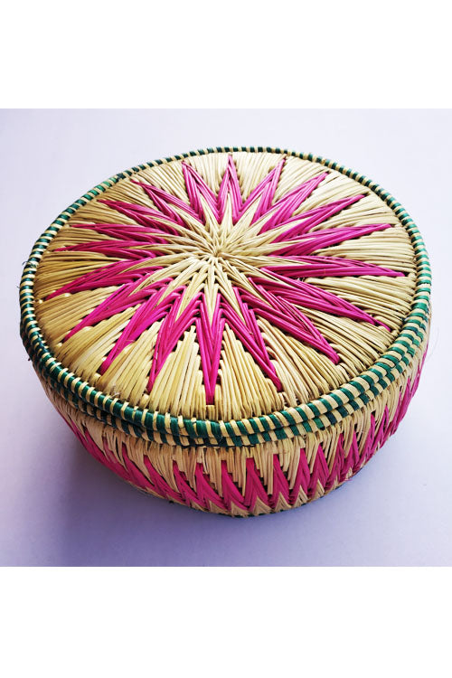 Handcrafted-Sikki-grass-Roti-Box