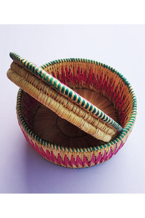 Handcrafted-Sikki-grass-Roti-Box