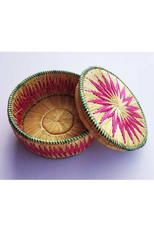 Handcrafted-Sikki-grass-Roti-Box