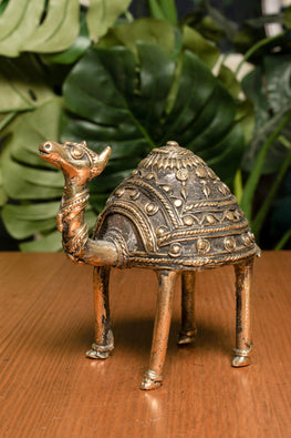 Dhokra Craft Curio (Medium) - Camel