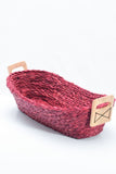 Kadam Haat Handmade Babui Honey Bread Basket (Set Of 2)