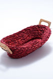 Kadam Haat Handmade Babui Honey Bread Basket (Set Of 2)