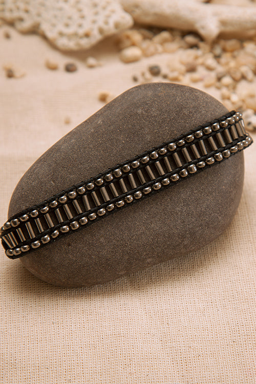Dhaaga Silver Ladder Bracelet