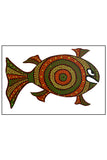 Froggmag' Folk Painting Bhil - Fish