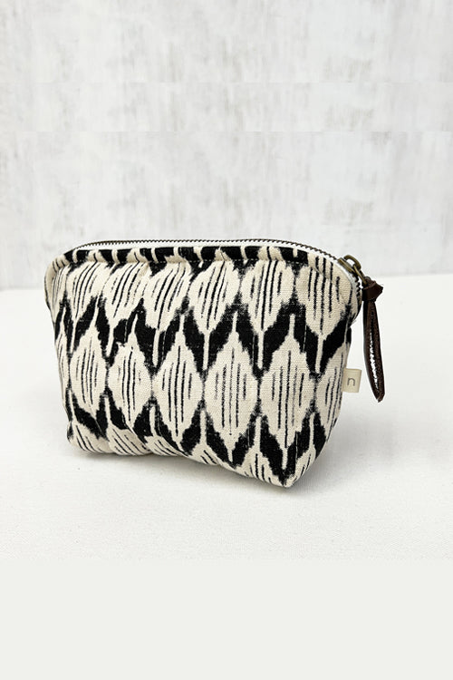 NM Ikkat  Quilted Clutch Pouch