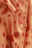 Creative Bee Natural Dye Block Print Silk Fabric (0.5 Meter)
