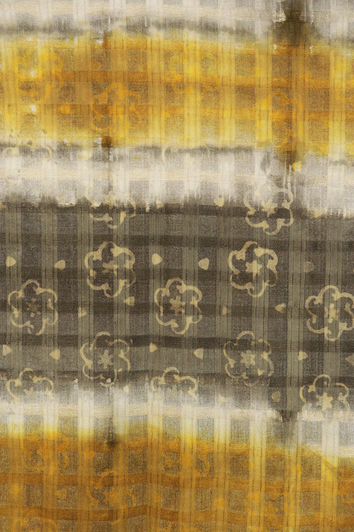 Creative Bee 'Vibhori' Natural Dye Shibori Silk Dupatta