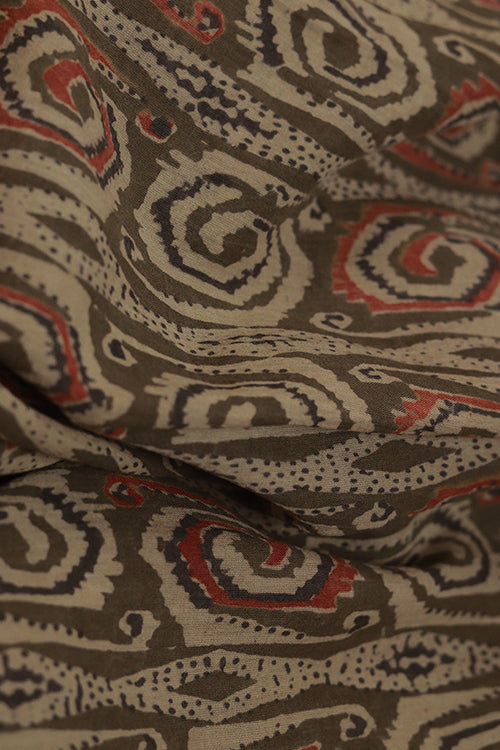 Creative Bee 'saleri' Natural Dye Block Print Cotton Stole