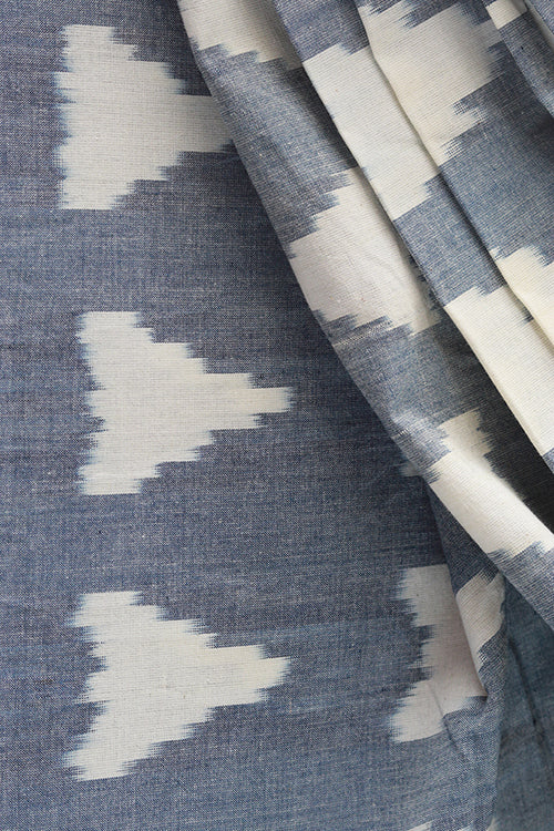 Creative Bee Natural Dyed Ikat Cotton Fabric (0.5 Meter)