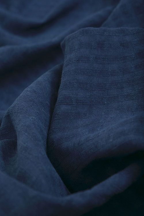 Creative Bee 'Neel' Natural Indigo Cotton Fabric (0.50 meter)