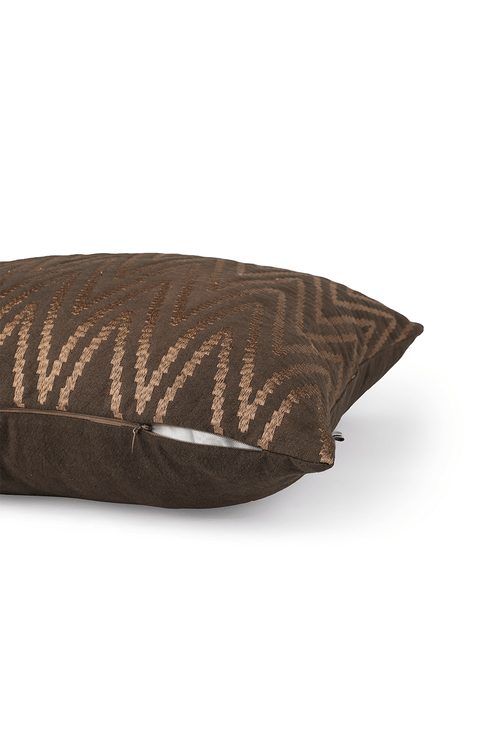 Meander Cushion Cover Mocha