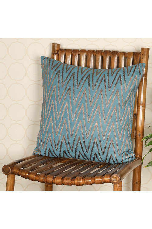 Onset Homes Meander Cushion Cover Teal