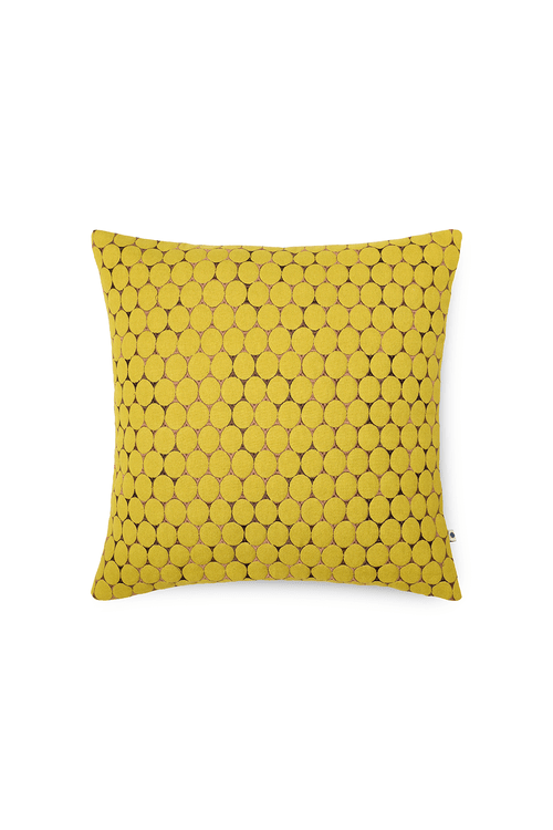 Onset Homes Swirl Cushion Cover-Apple Green