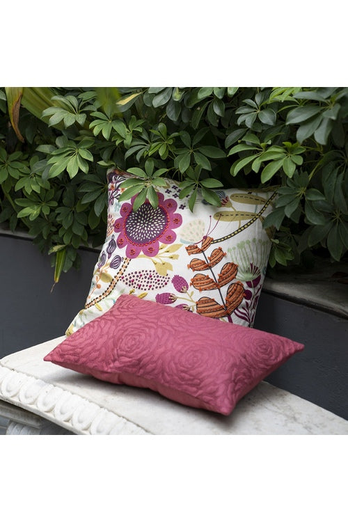 Onset Homes Rosebud Cushion Cover-French Rose