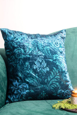 Regal Cushion Cover-Peacock