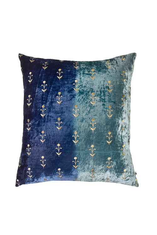 Ombre Cushion Cover-Teal