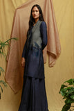 Chambray & Co.s Viyan Blouse Skirt and Jacket Coord Set