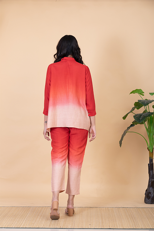 Chambray & Co.'S Kes Vegan Silk Coord Set