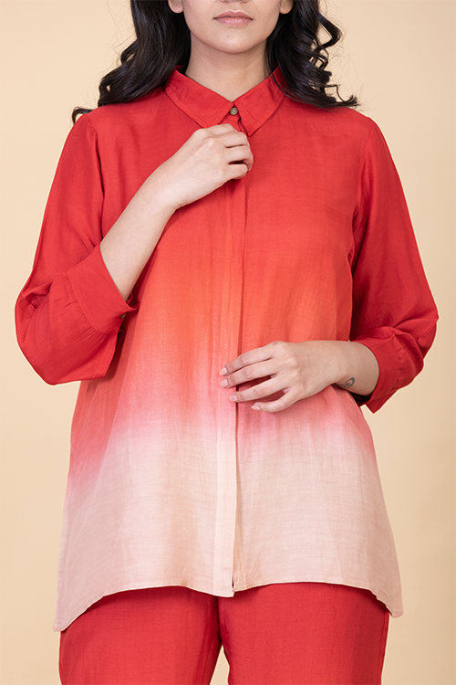 Chambray & Co.'S Kes Vegan Silk Coord Set