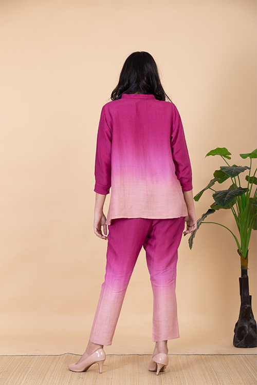 Chambray & Co.'S Keah Vegan Silk Coord Set