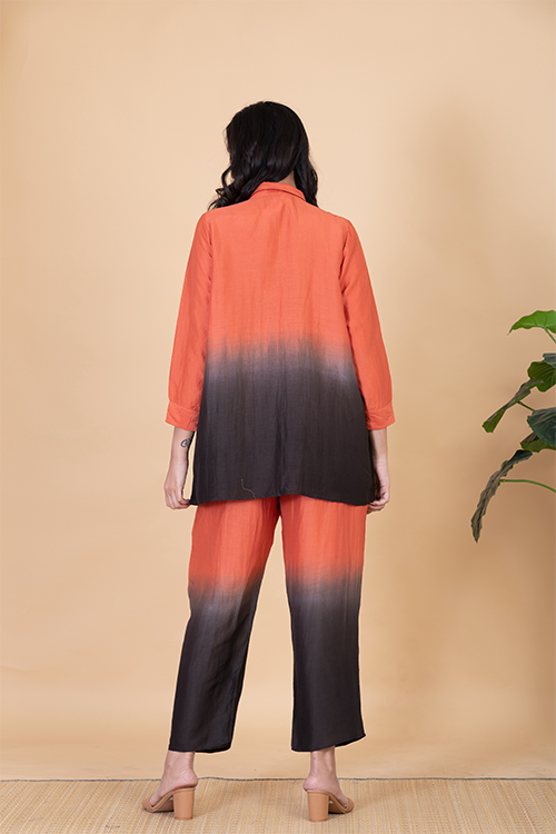 Chambray & Co.'S Bria Vegan Silk Coord Set