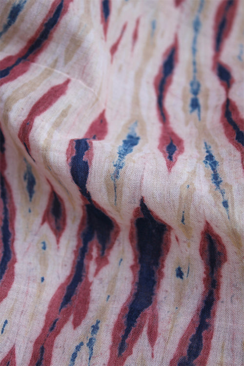 Creative Bee 'CUEVA' Natural Dyed Shibori Cotton Fabric (0.5 Meter)