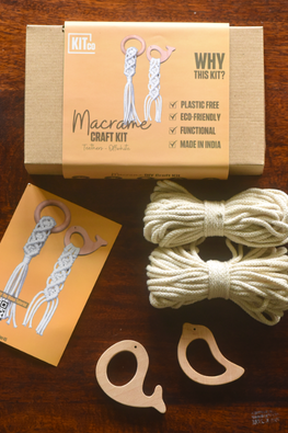 Indian Yards ‘Baby Teethers’ Macrame Diy Plastic Free Craft Kit