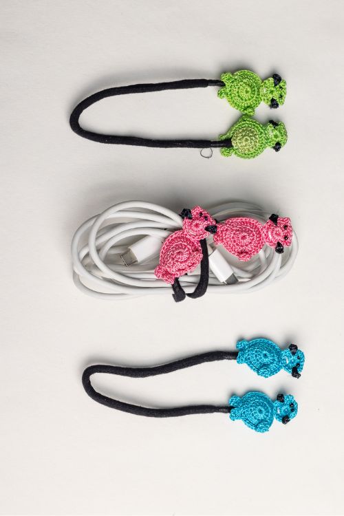 Samoolam Cable Organiser (Set Of 3) Cat