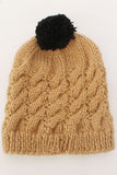 Ajoobaa "Braided" Handmade Knitted Winterwear Cap For Kids