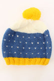 Ajoobaa "Contrast Colors" Handmade Knitted Cap Combo For Kids