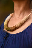 The Good Gift, Necklace, Aaradhya, Crochet, Brown