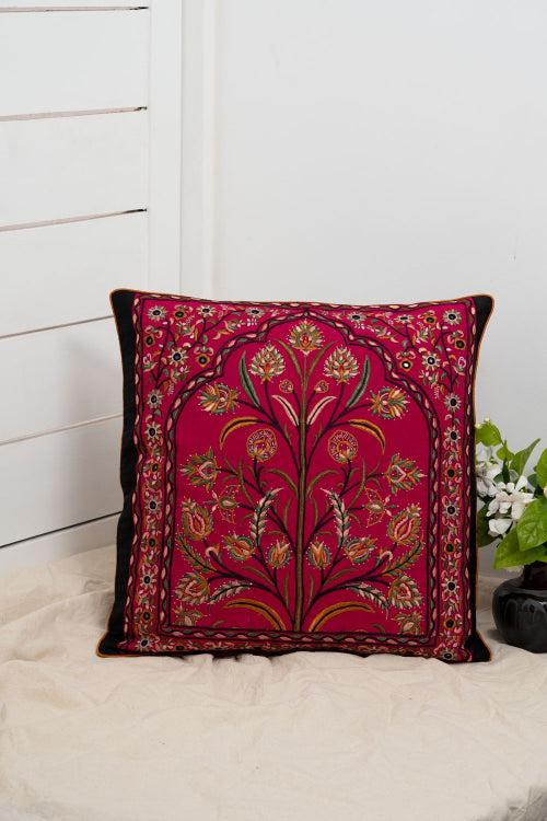 Hand Crafted Cushion Cover By Shrujan