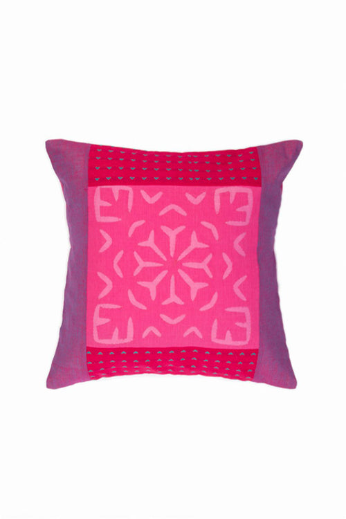 Craftroots Cushion Cover With Applique Work