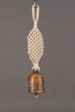 One 'O' Eight Knots Cross wide Hand-Knotted Wind Chime with Metal Bell (Single pc)