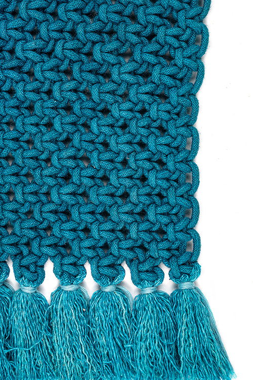 One 'O' Eight Knots Classic Hand-Knotted 100% Cotton Placemat (set of 2)