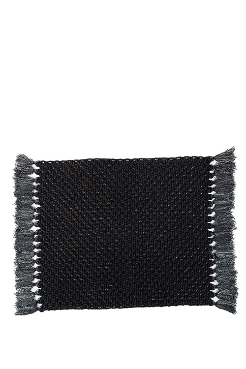 One 'O' Eight Knots Classic Hand-Knotted 100% Cotton Placemat (set of 2)