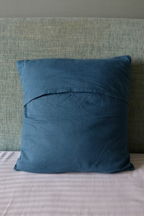 Okhai 'Dimmet' Hand Embroidered Cushion Cover