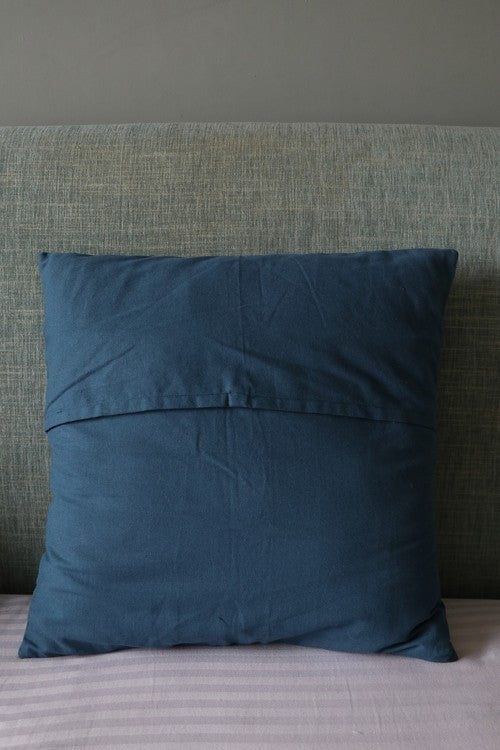 Okhai 'Clamshell' Hand Embroidered Cushion Cover