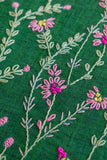 Okhai 'Elm' Hand Embroidered Cotton Handloom Cushion Cover