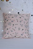 Okhai 'Sapling' Hand Embroidered Herbal Dyed Cushion Cover