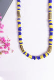 Miharu Brass Thread Opera Necklace D22c