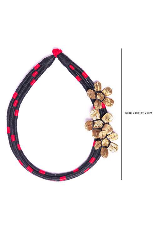 Miharu Brass Thread rincess Necklace D34a