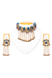 Miharu Brass Thread Collar Necklace D87