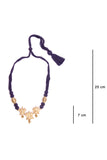 Miharu Lotus Thread Necklace D90a