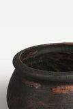 Ikai Asai Black Clay Large Cooking Pot