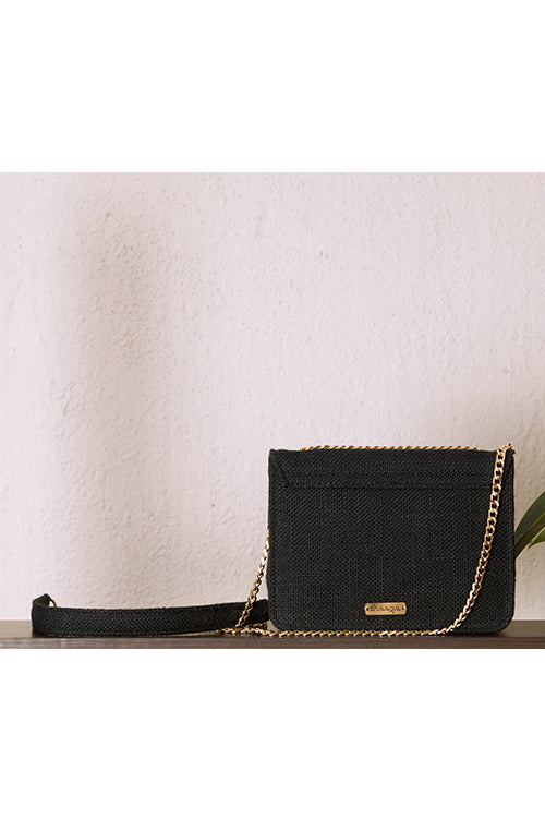 Buy Karl Lagerfeld Black Sling Bag Online - 614813 | The Collective