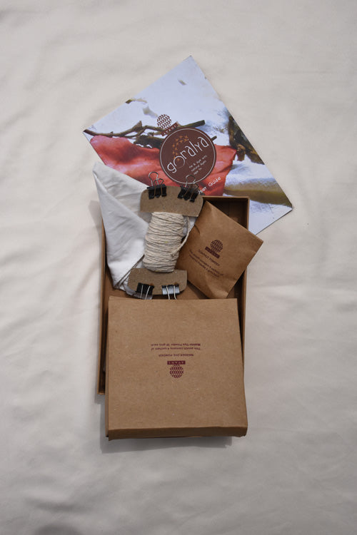 Avani Kumaon Tie & Dye Kit - Madder Red