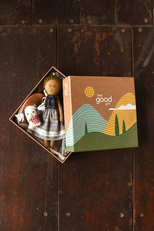 The Good Gift, Doll Set, Aura, Hand Sewing, Cotton, Toy